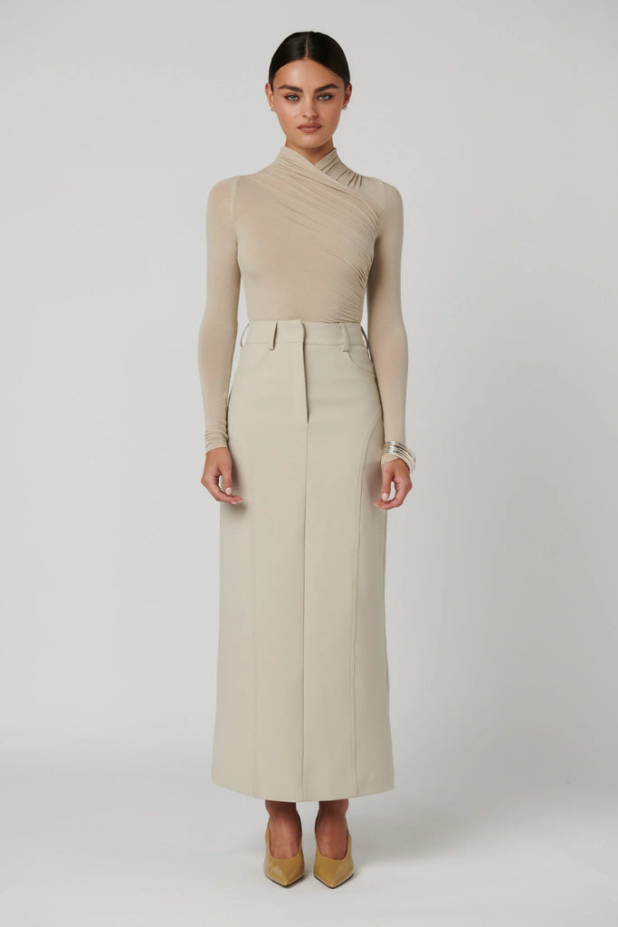 Bayse - Amrita Bodysuit - Almond