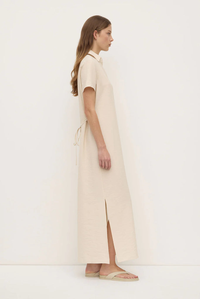 Assembly - Heather Silk Blend Dress - Tapioca