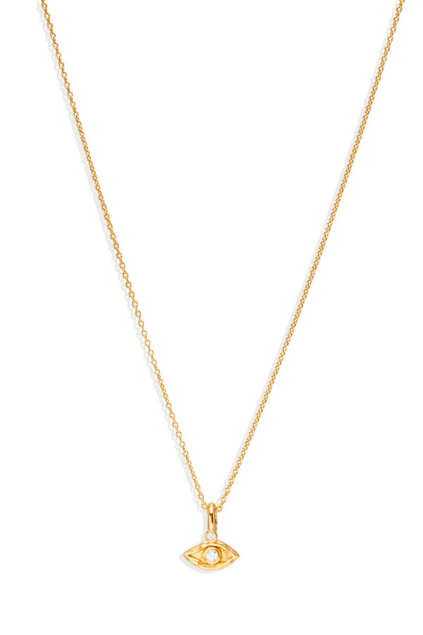 By Charlotte - I Am Protected Necklace - 18k Gold Vermeil