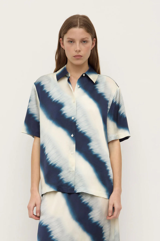Assembly - Marabella Silk Short Sleeve Shirt - Marabella Print