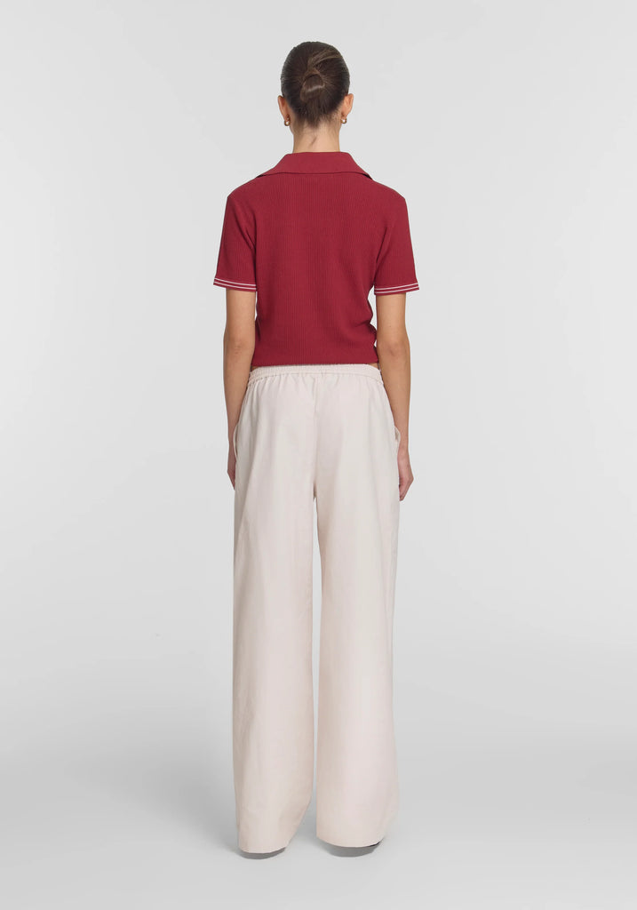 Viktoria & Woods - Masquerade Polo - Deep Red