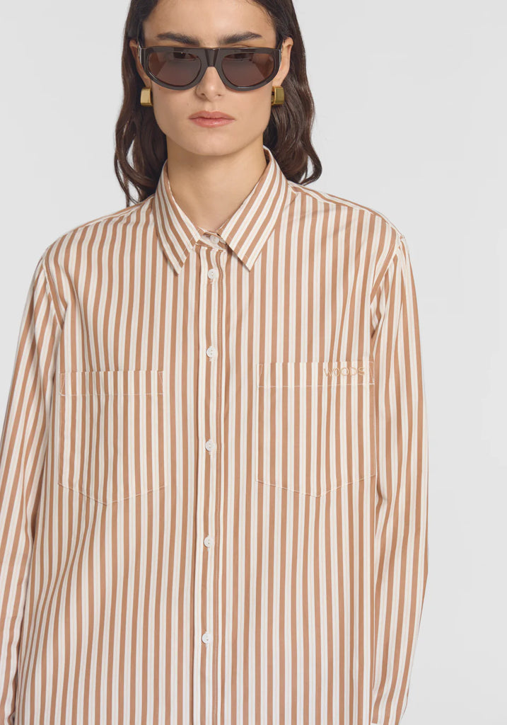 Viktoria & Woods - Convent Shirt - Cameo Strip