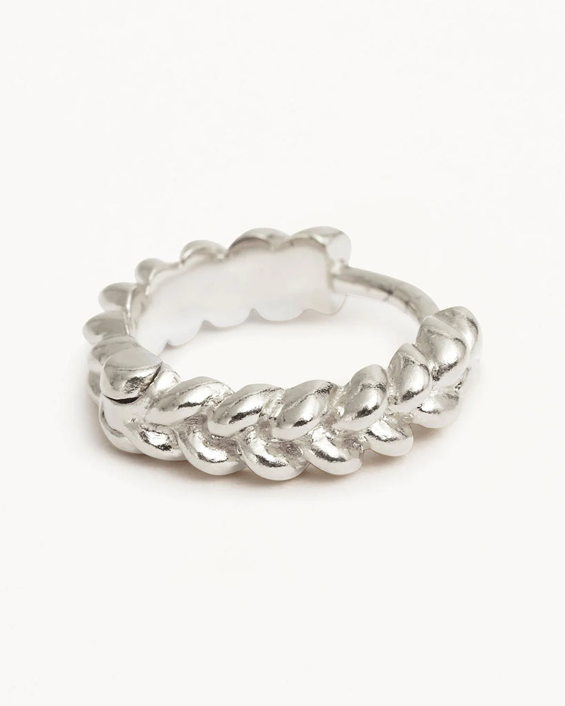 BY CHARLOTTE-STERLING SILVER- INTERTWINED SMALL HOOP