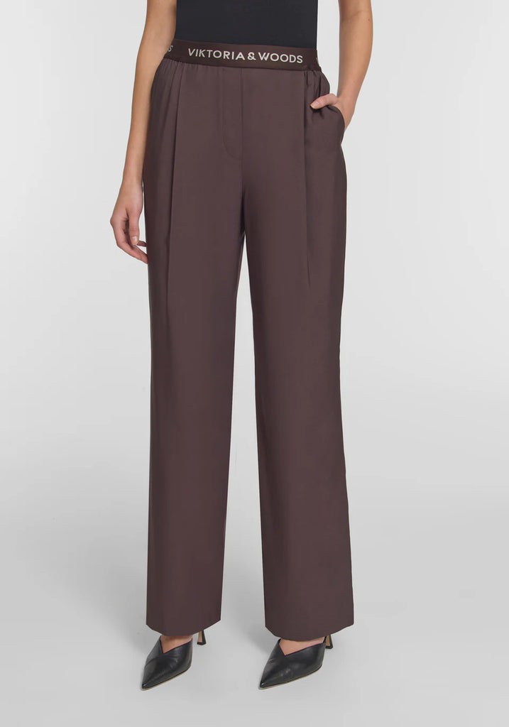 Viktoria & Woods - Ivanhoe Pant - Chocolate