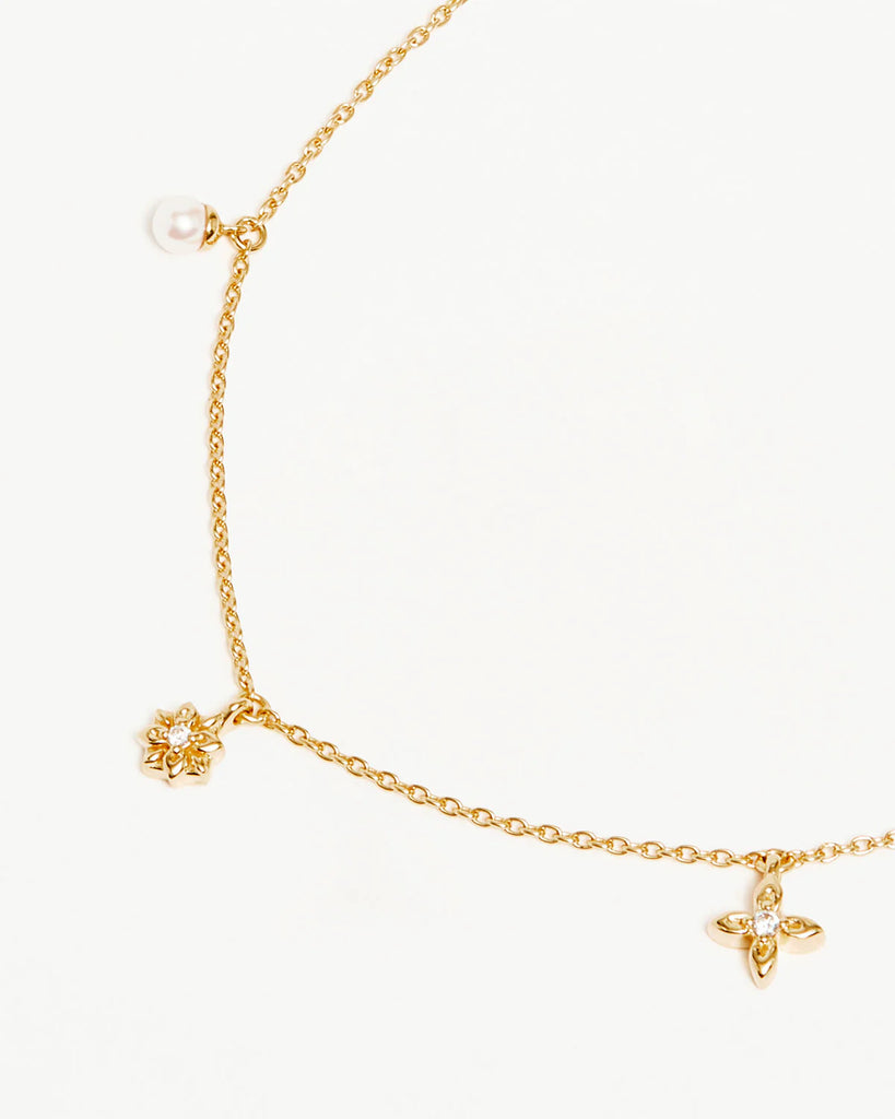 By Charlotte - Live In Peace Choker - Gold