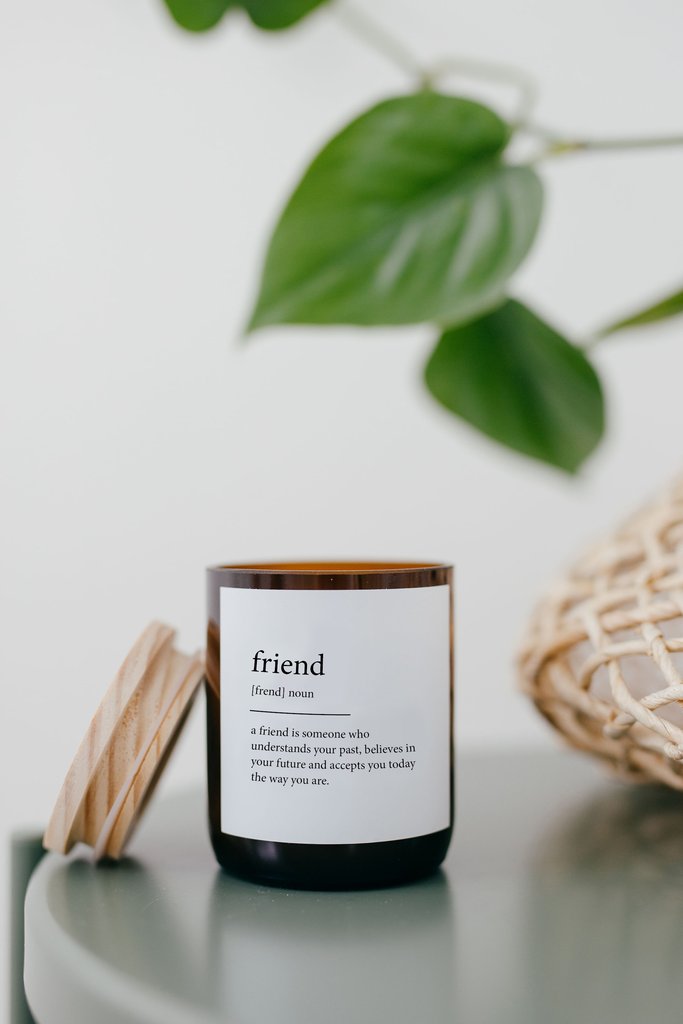 The Commonfolk Collective -Dictionary Meaning Soy Candle - Friend