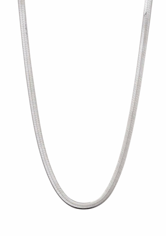 Porter - Hailey Snake Necklace 4mm 45cm - Sterling Silver