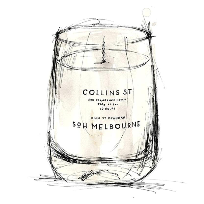 SOH Melbourne - Collins Street - White Matte Glass