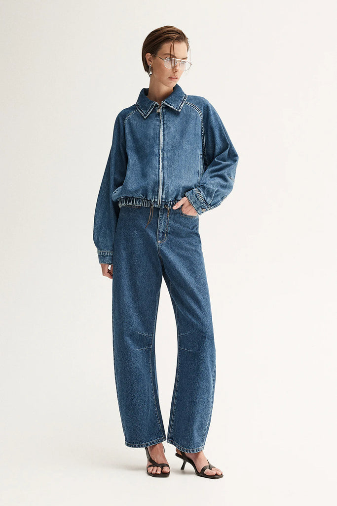 Elka - Addison Denim Jacket - Dark Indigo