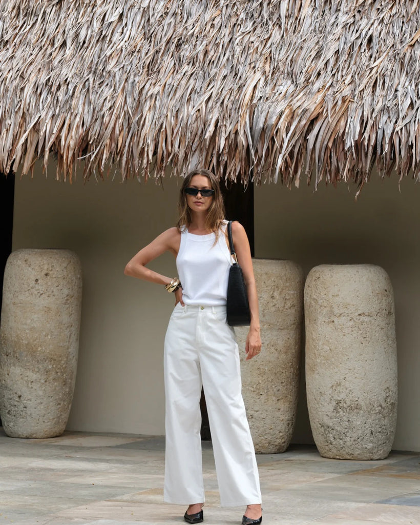 Sancia - The Soren Pant - White