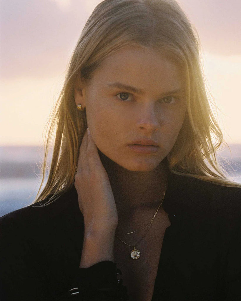 Kirstin Ash - Luna Hoops -18k Gold Vermeil