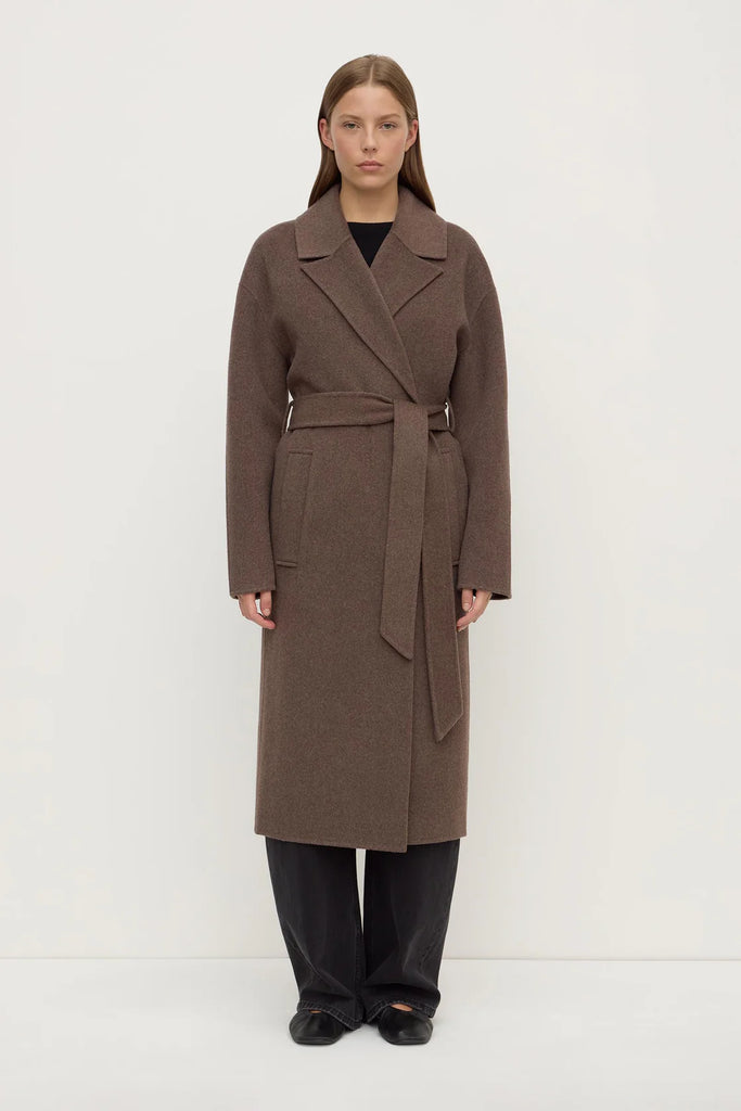 Assembly -  Ivy Wool Coat - Cocoa Marle