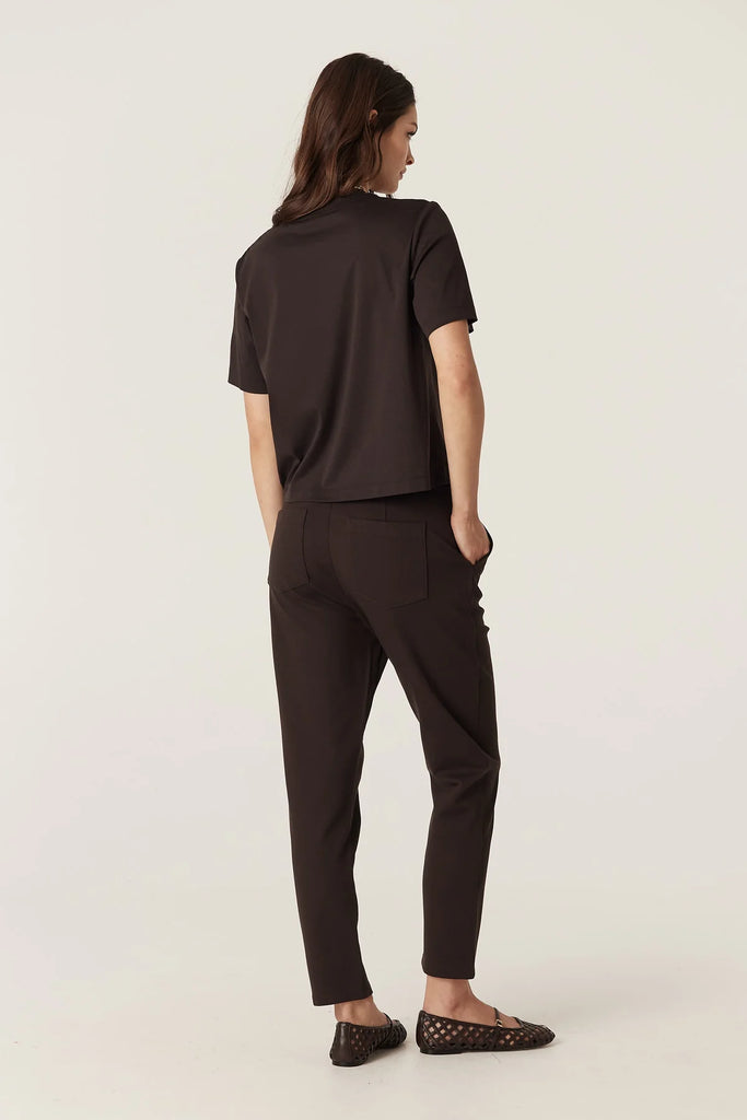Cable - Pima Boxy Tee - Espresso