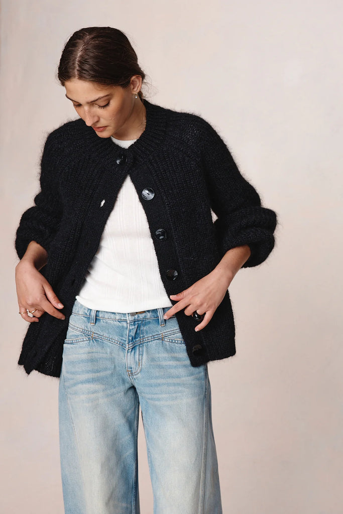 Marle - Jasper Cardigan - Black