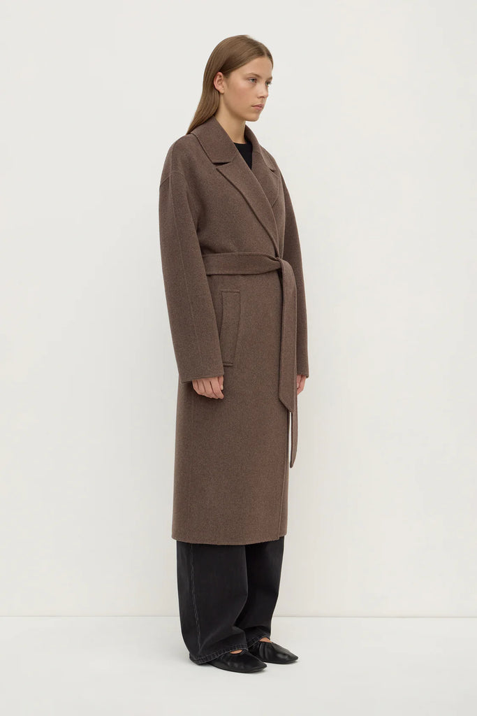 Assembly -  Ivy Wool Coat - Cocoa Marle