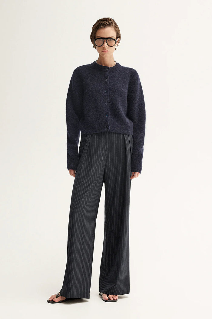 Elka - Abigail  Knit Cardigan - Midnight Navy