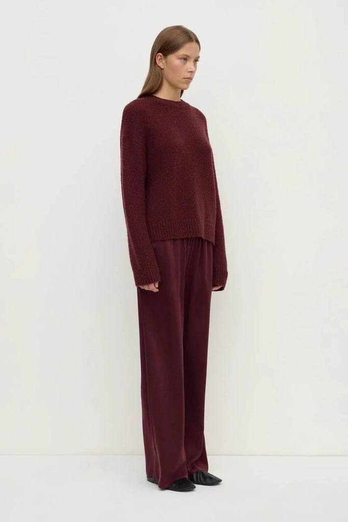Assembly -  Ariel Knit Merlot - Merlot