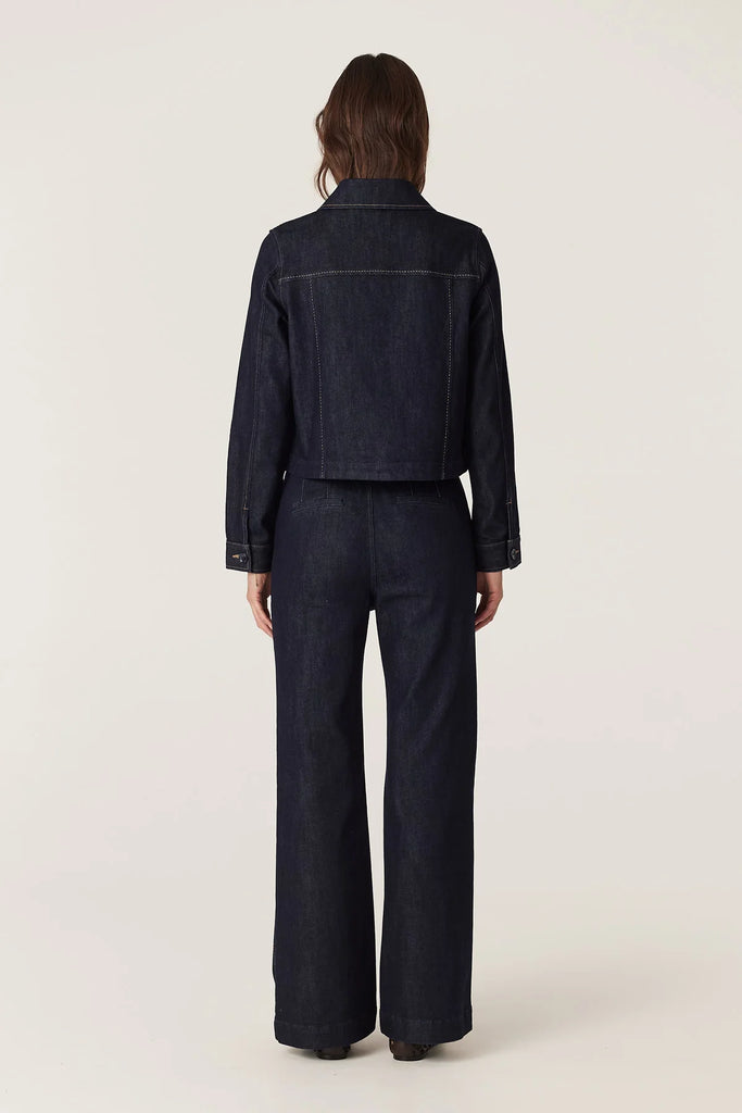 Cable - Burke Denim Jean - Dark Indigo