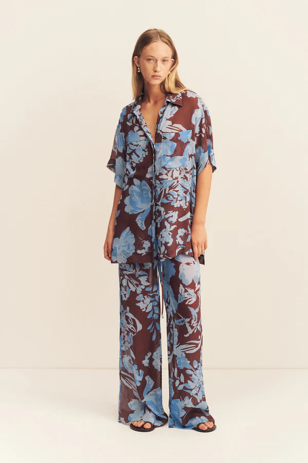 Shona Joy - Arcadian Floral Short Sleeve Shirt - Olson