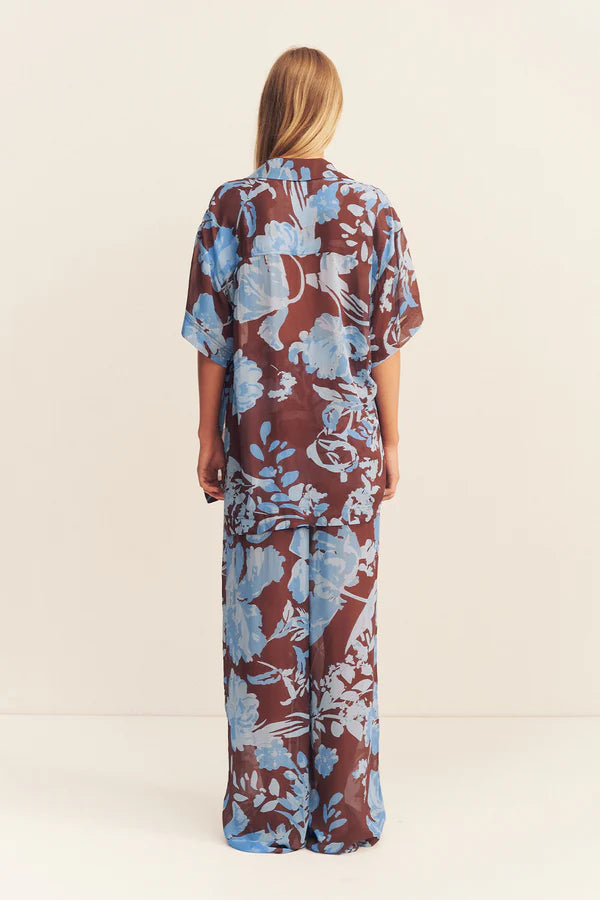 Shona Joy - Arcadian Floral Short Sleeve Shirt - Olson