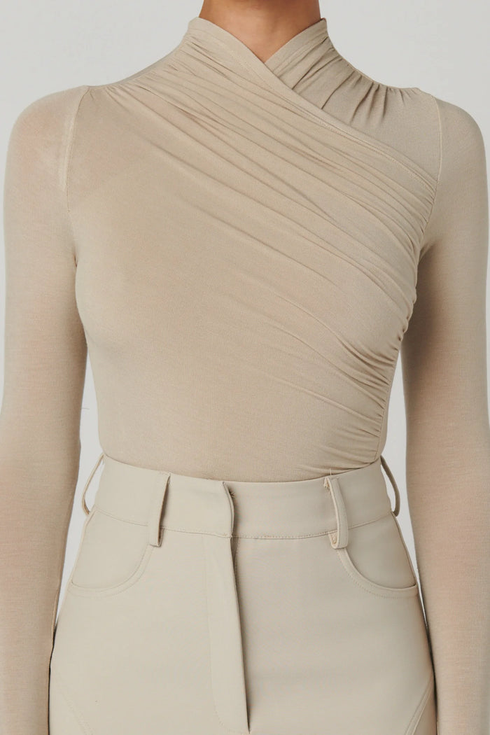Bayse - Amrita Bodysuit - Almond