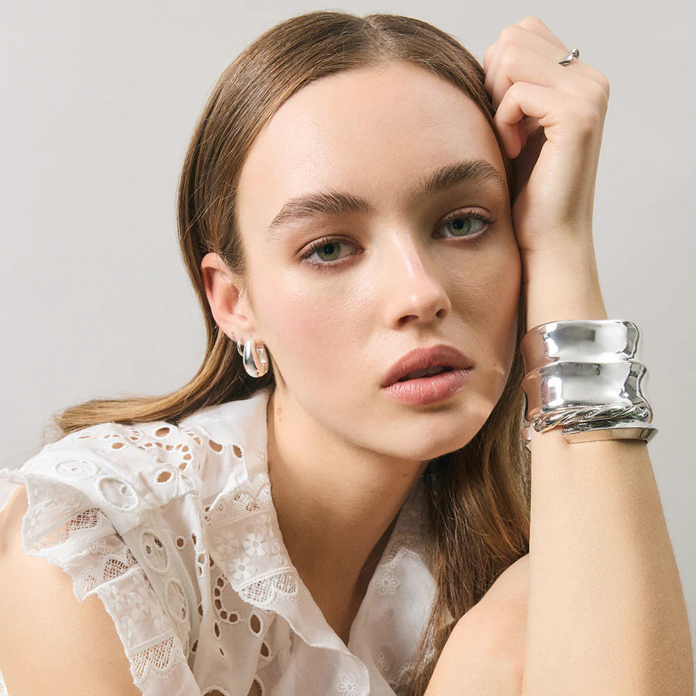 Jolie & Deen - Beverly Cuff - Silver