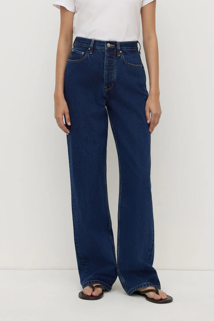 Assembly - High Rise Straight Jean - Heritage Blue