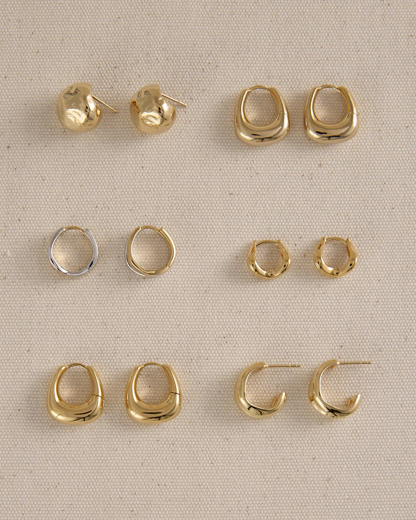 Kirstin Ash - Rise Hoops - (18K Gold Plated)