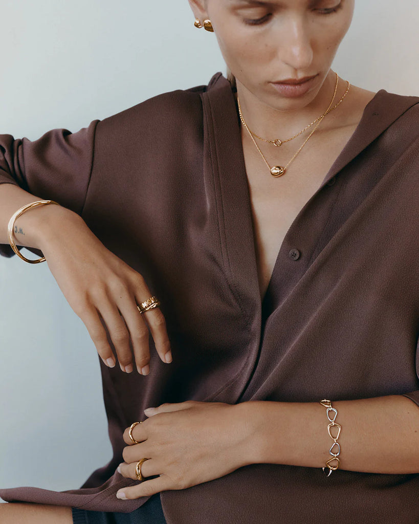 Kirstin Ash - Stillness Necklace -18k Gold Vermeil