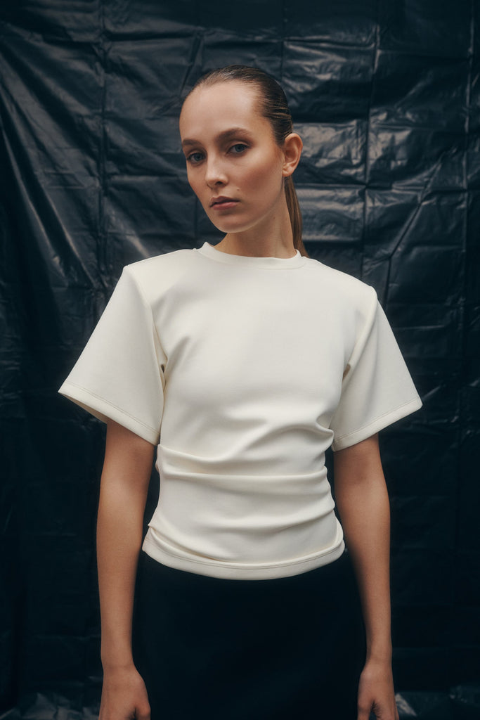 One Of Others- Wells Tee- White