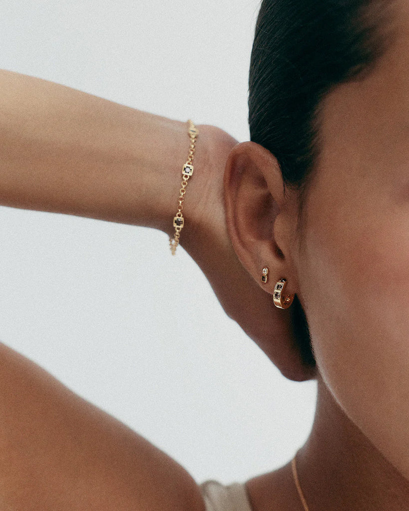 Kirstin Ash - Renewal Huggies - (18K Gold Plated)