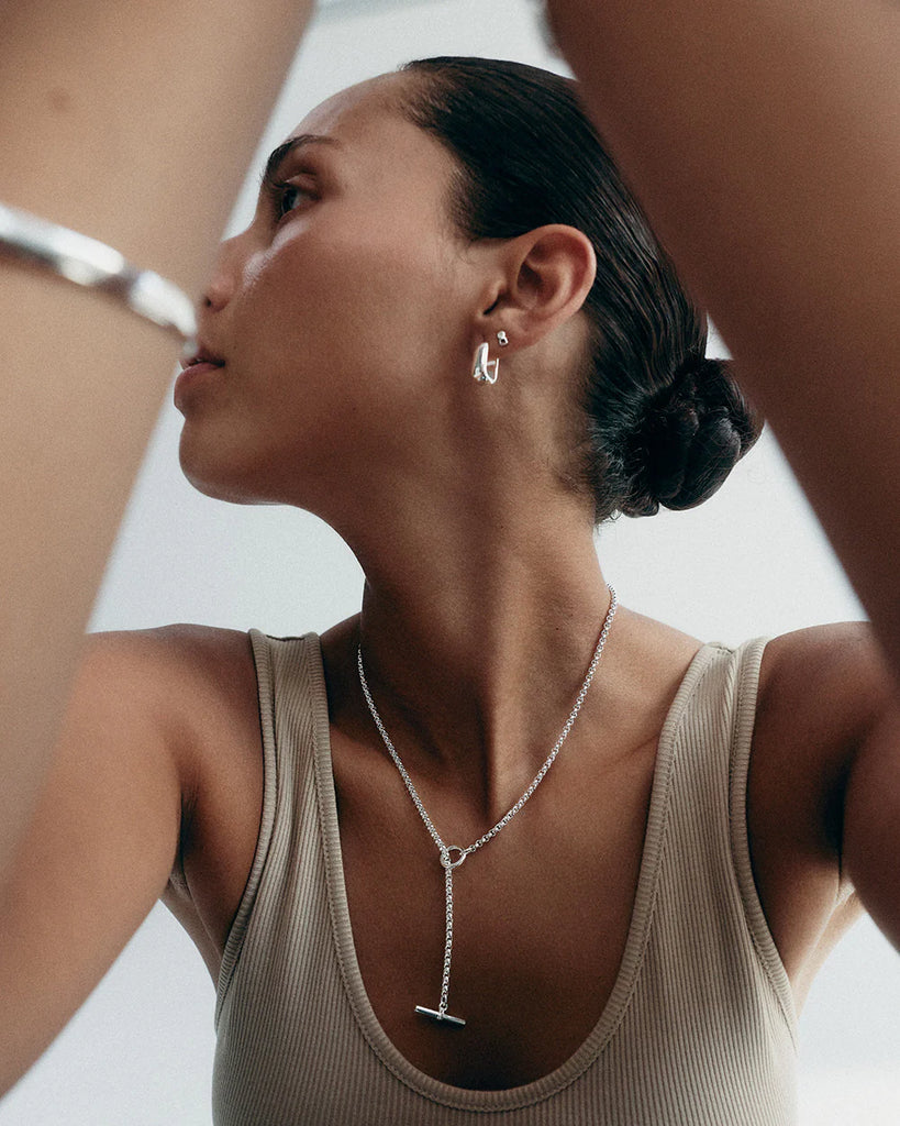 Kirsten Ash - Symphony Hoops Medium - Sterling Silver