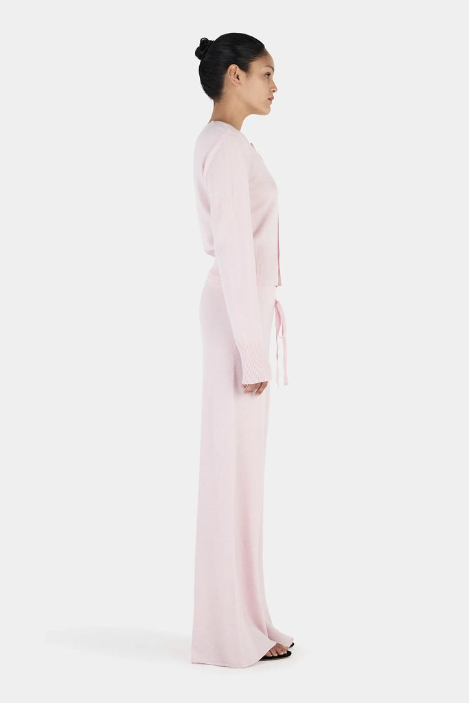 Hansen & Gretel - Lucielle Cashmere Cardigan - Blush