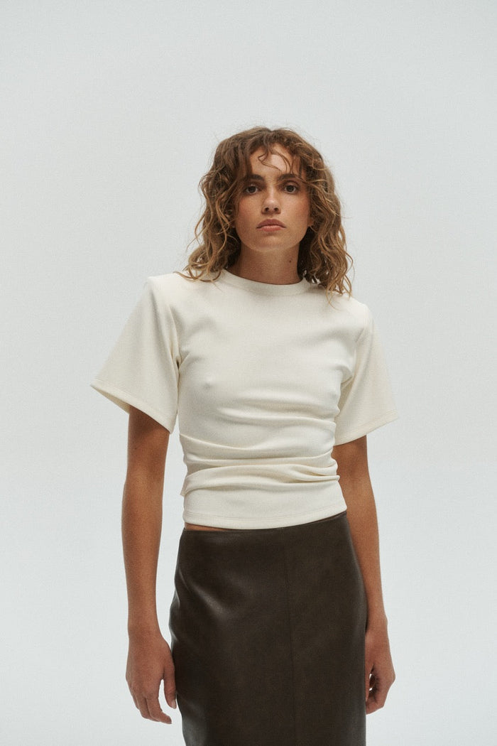 One Of Others- Wells Tee- White