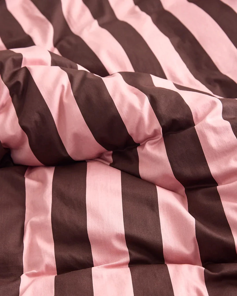 Hommey - Quilt Cover - Rocky Road Stripes (Online Only)