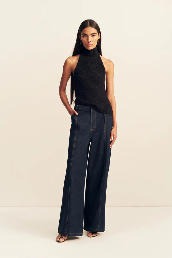 Shona Joy - Korine Racer Back Top - Black