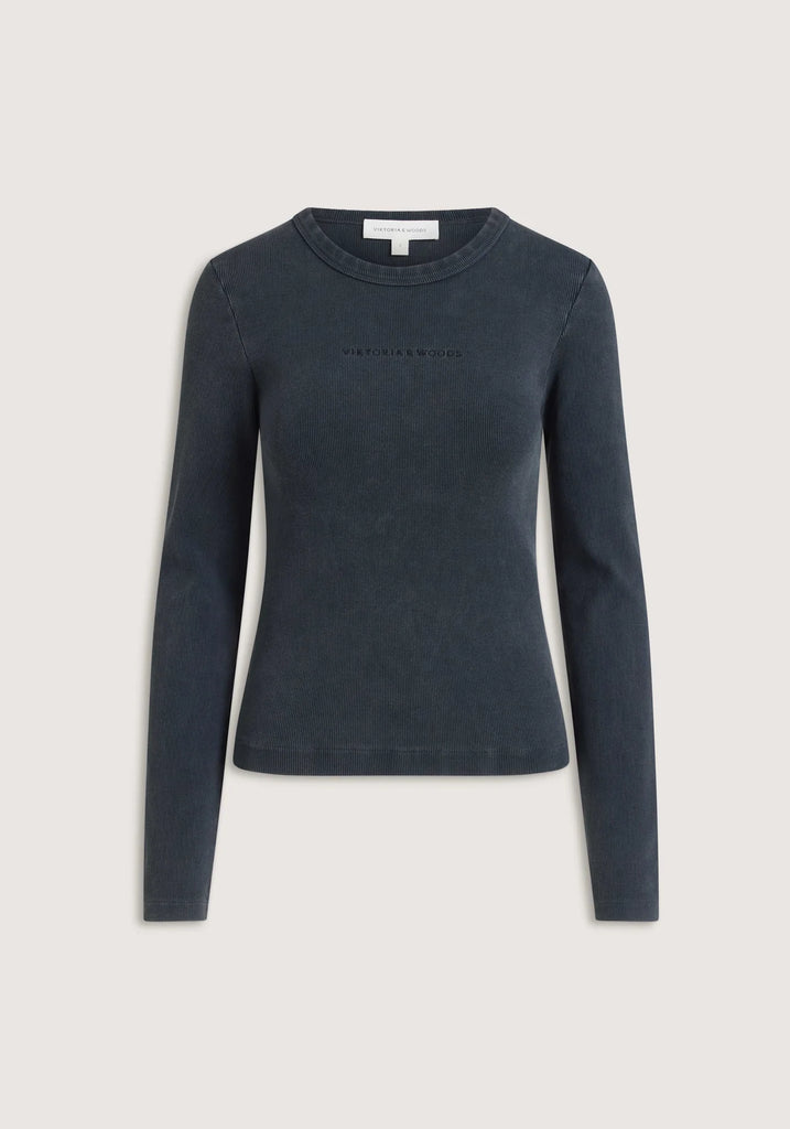 Viktoria & Woods-Rhode Top- Grey Wash