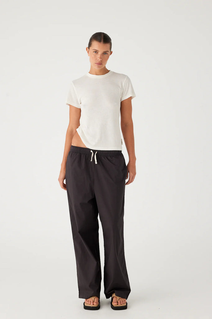 Zulu & Zephyr - Rib Hemp Jersey T-Shirt - White