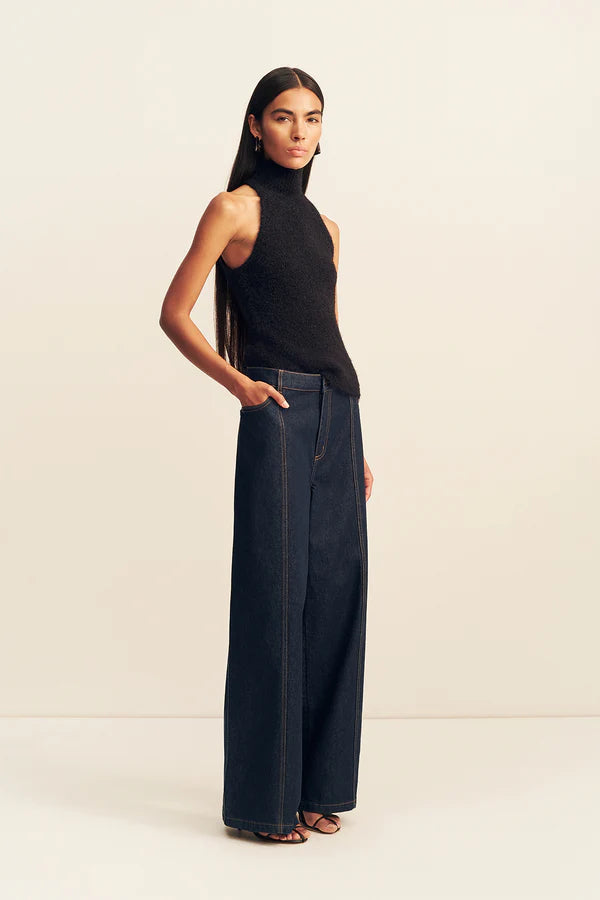 Shona Joy - Korine Racer Back Top - Black