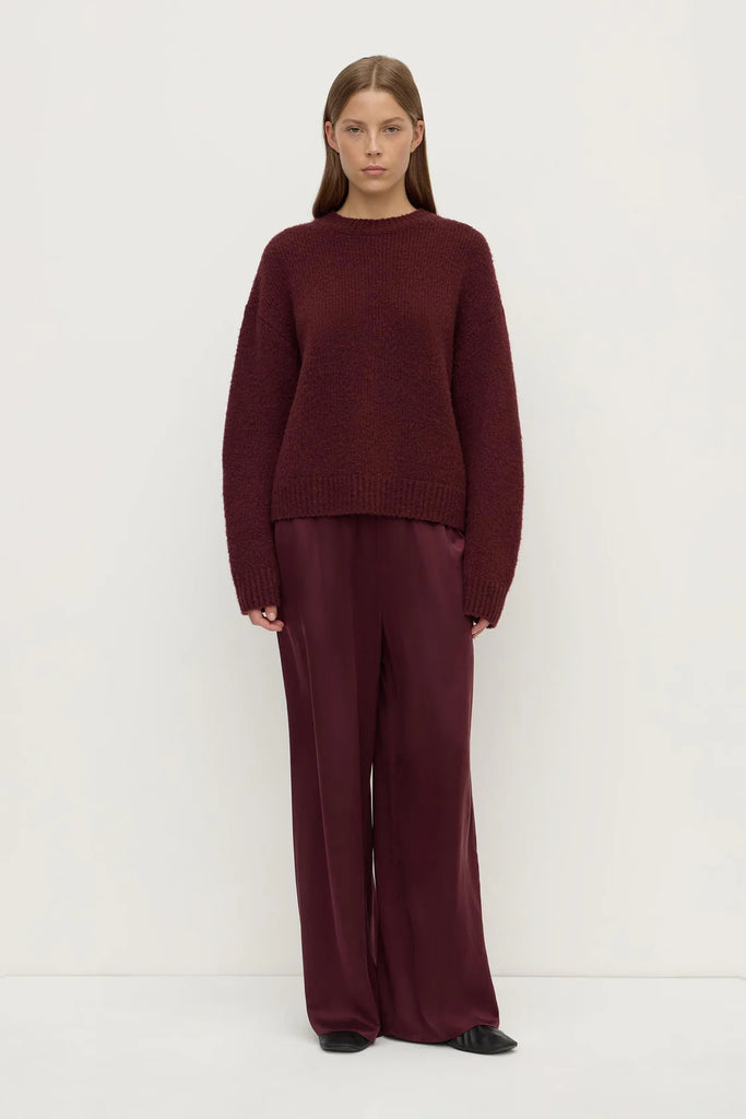 Assembly -  Ariel Knit Merlot - Merlot