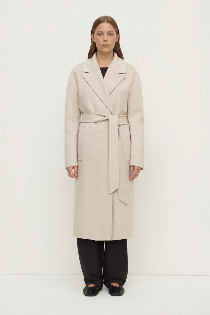 Assembly -  Ivy Wool Coat - Oat Marle