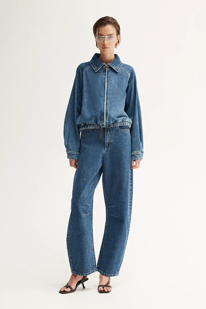 Elka - Addison Denim Jacket - Dark Indigo