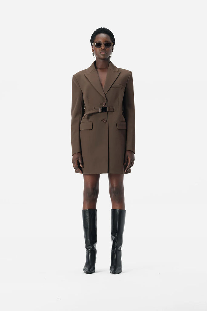 Elka- Dallas Dress-Cocoa