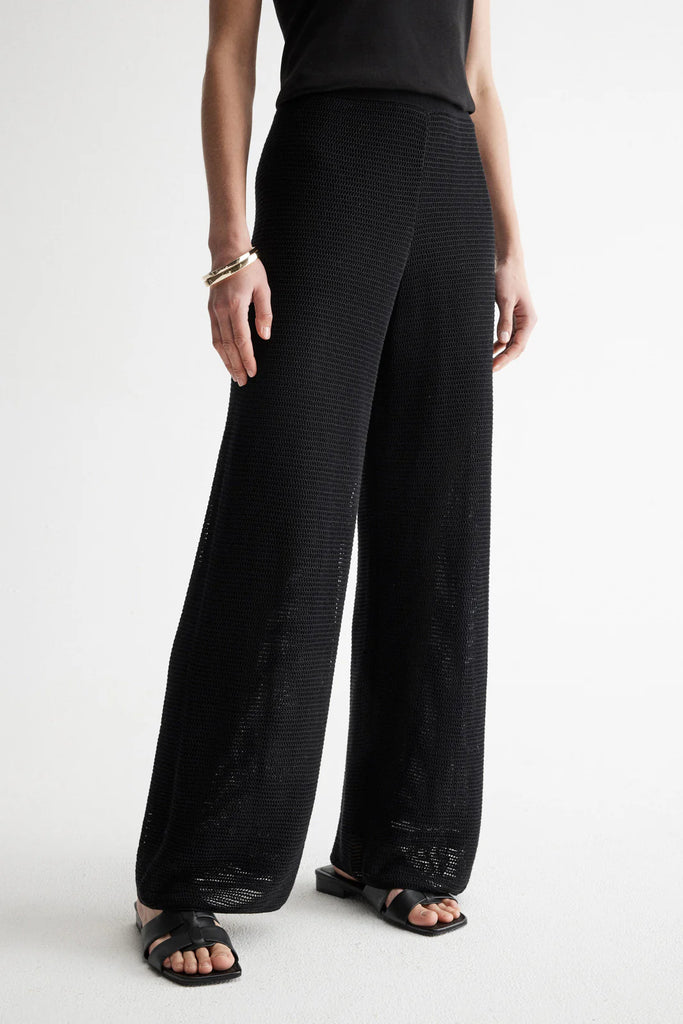 Elka - Aspen Crochet Pant - Black