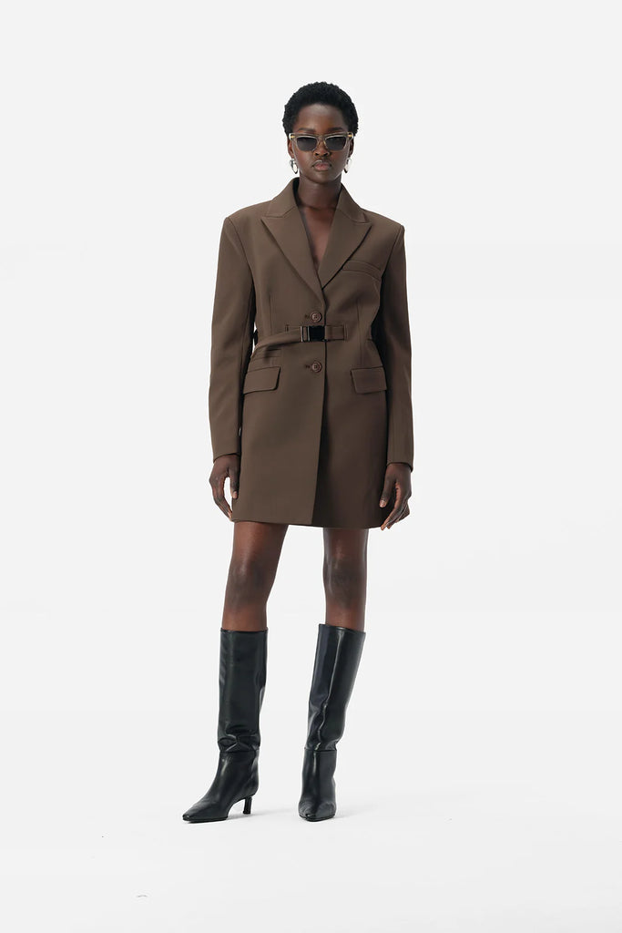 Elka- Dallas Dress-Cocoa