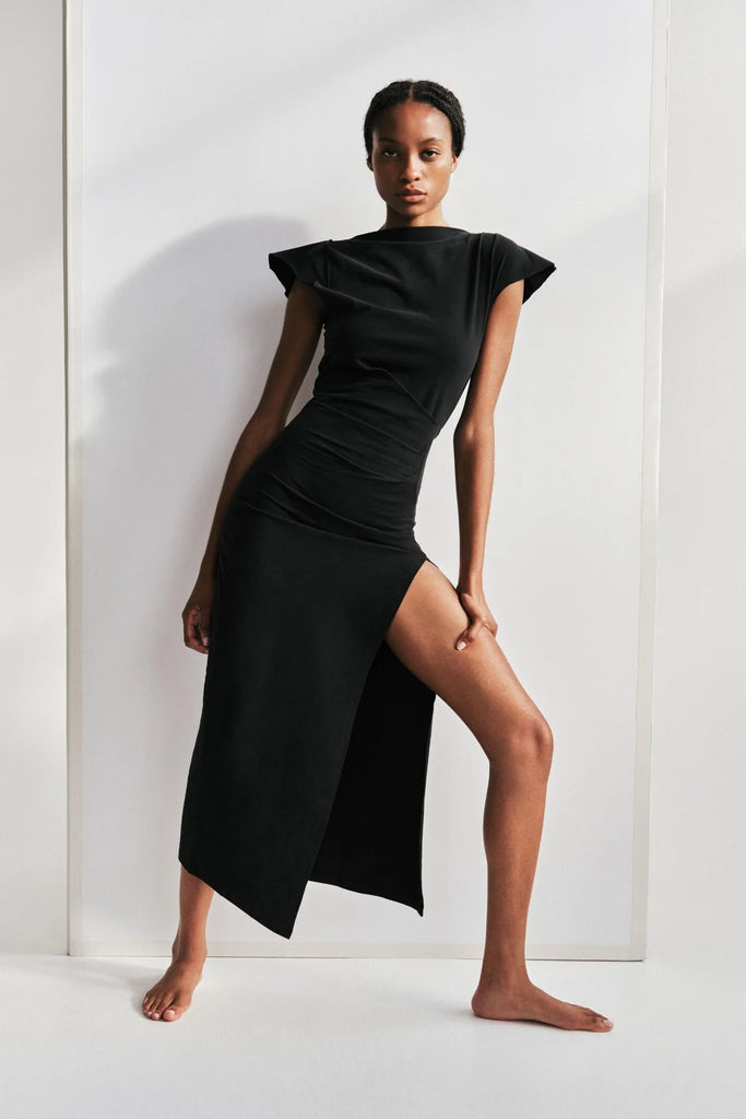 Bayse - ELIANA MAXI DRESS - BLACK