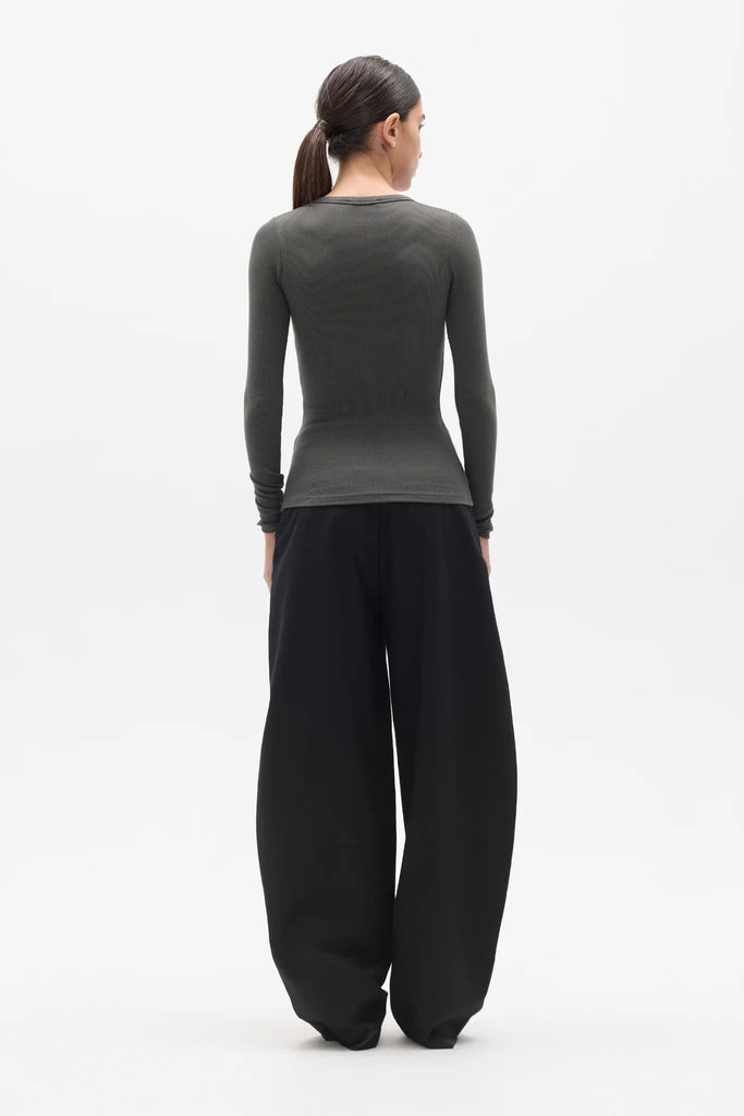 Bayse - PIPER HENLEY TOP - SMOKE