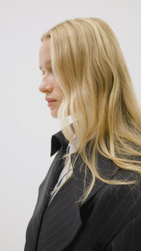 Camilla and Marc - Brody Short Trench Coat - French Navy Stripe