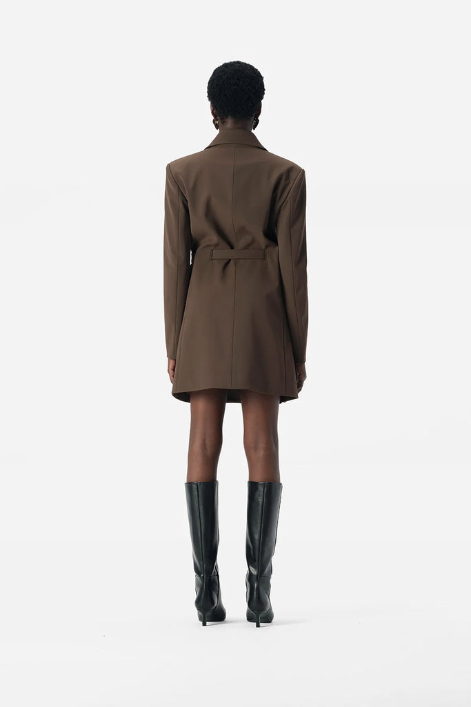 Elka- Dallas Dress-Cocoa