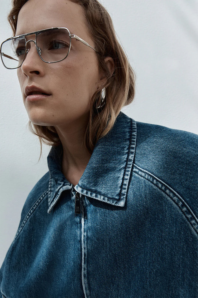 Elka - Addison Denim Jacket - Dark Indigo